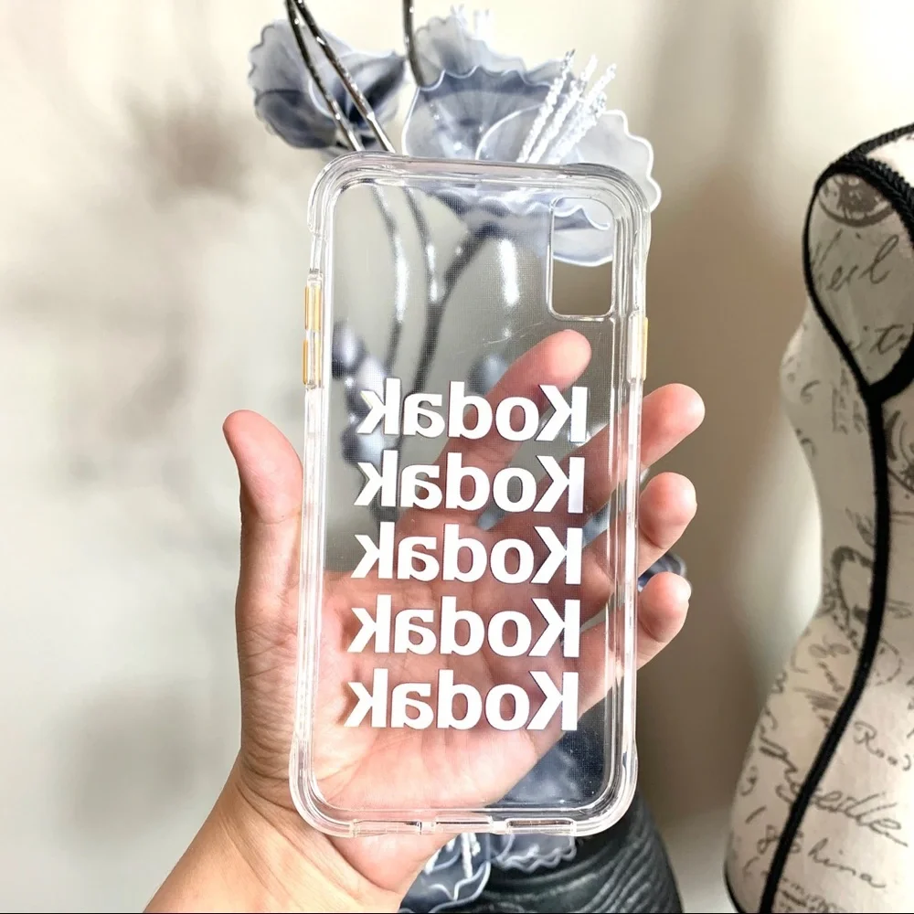 Kodak Clear Colorful Ipone XS MAX Case